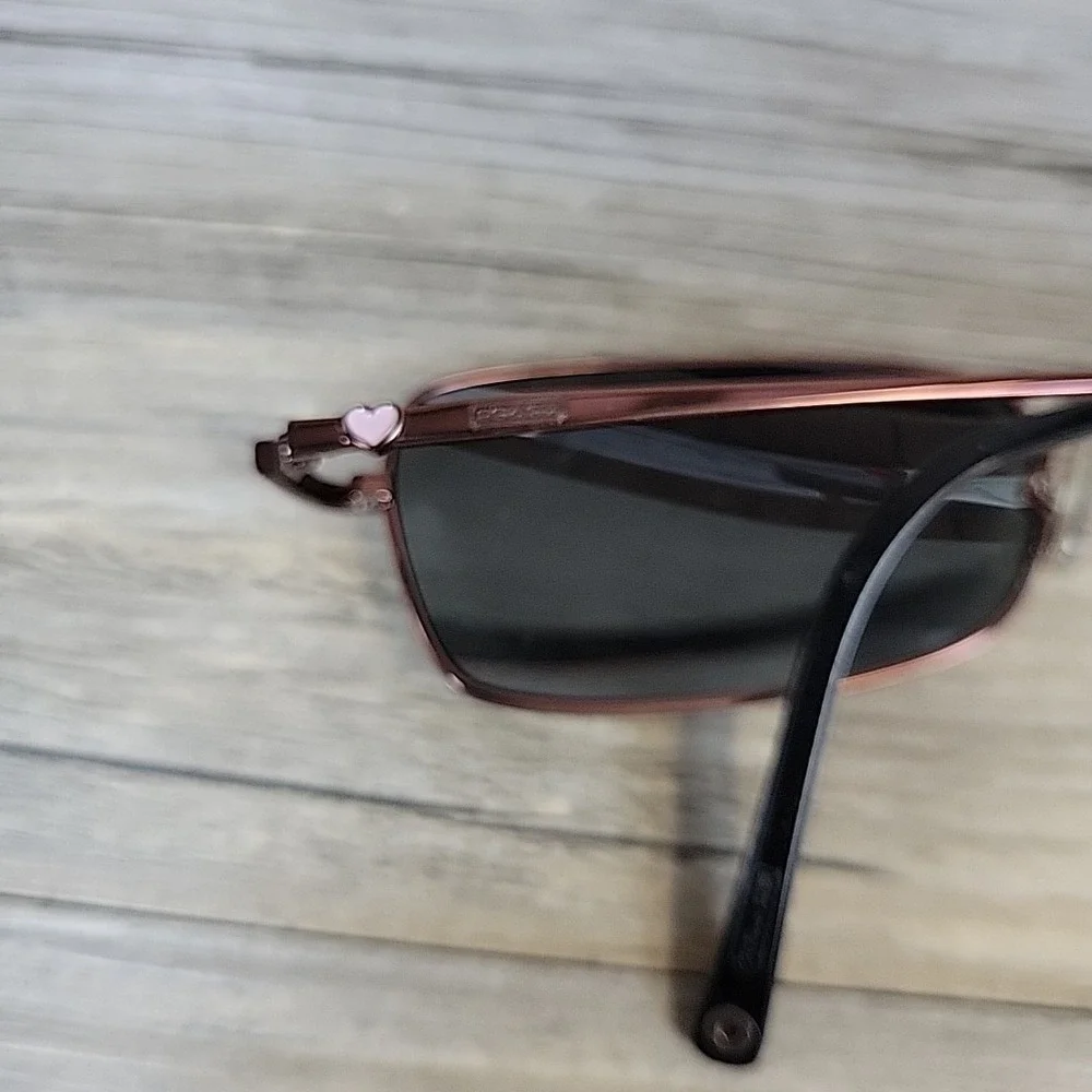 Coach Selma 121 Bordeaux Eyeglass Frames 53-18 135mm Full Rim‎ Metal Rectangular